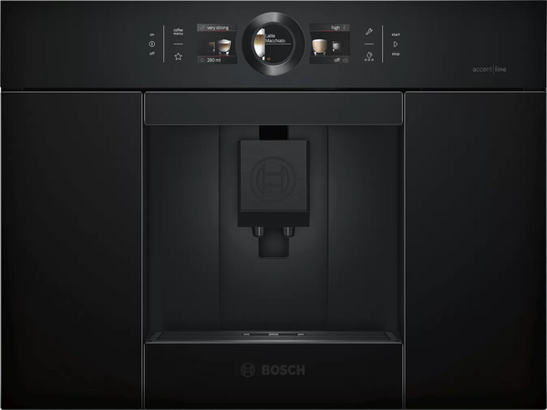 Espressor incorporabil BOSCH seria 8 CTL836EC6, HomeConnect, AromaDouble Shot, 1600 W