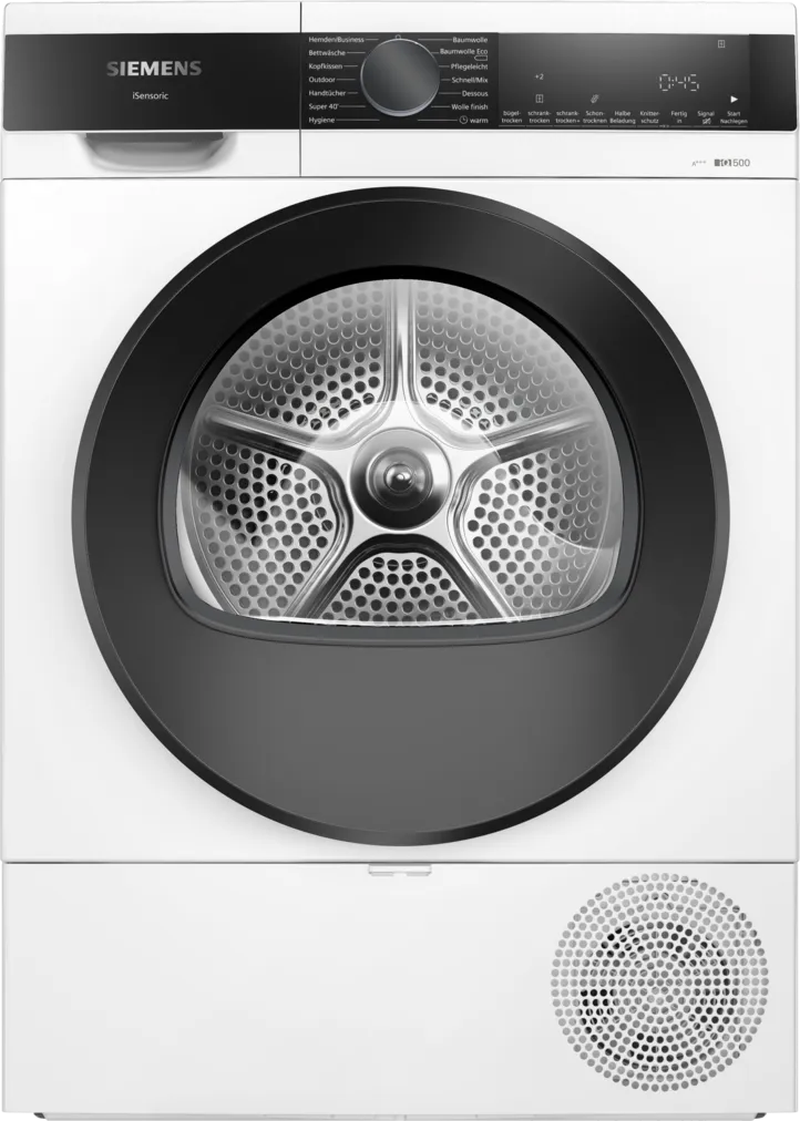 Uscator de rufe SIEMENS iQ500 WQ33G2D40, Clasa A+++, Pompa de