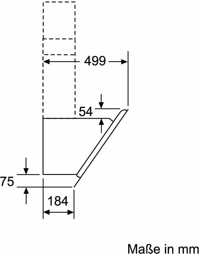 Hota decorativa NEFF N50 DIHM951S, Clasa B, 416.5 m³/h, 90 cm - TECHNOMAX - NEFF -www.techmax.ro