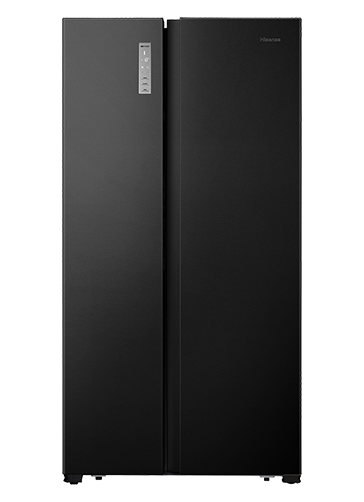 Combina frigorifica Side by Side HISENSE RS677N4BFD, Clasa D, Total NoFrost, FreshCrisp, MultiAirFlow,  Invertor Compressor, 519 L