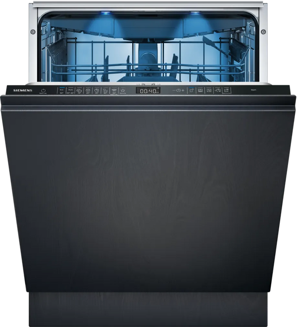 Masina de spalat vase incorporabile SIEMENS iQ500 SN65EX07CE, Clasa B, HomeConnect, autoOpen dry, timeLight, glassZone, 14 seturi, 60 cm