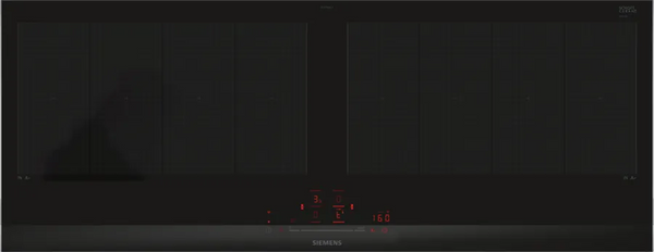 Plita cu inductie SIEMENS iQ700 EX275HXC1E, flexInduction, HomeConnect, touchSlider, fryingSensor Pro, 90 cm