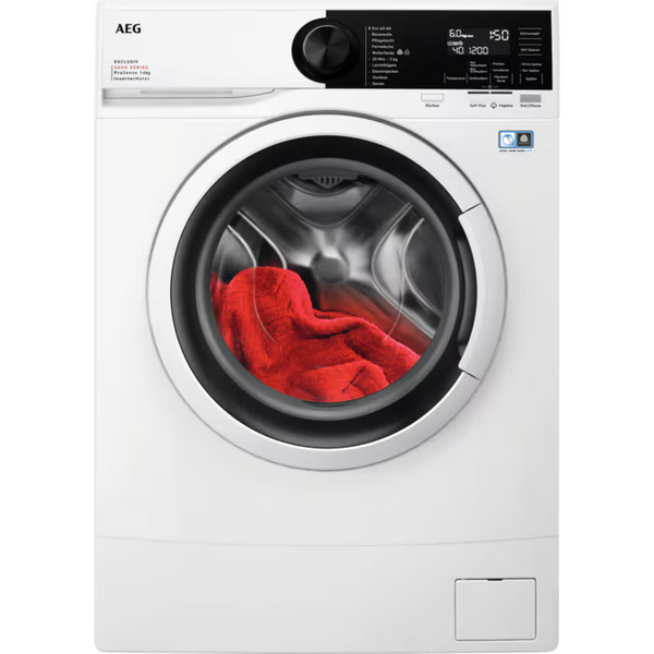 Masina de spalat rufe slim AEG seria 6000 LSR6F70269, Clasa B, ProSense, Motor Inverter, Optiune Hygiene cu abur, SoftPlus, doar 42 cm adancime, 6 kg