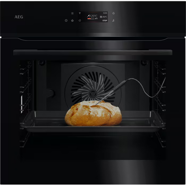 Cuptor electric incorporabil AEG seria 7000 NBE7P631AB, Clasa A++, Autocuratare pirolitica, Conexiune WiFi MyAEG, Senzor de gatire, Programe presetate MealAssist, SoftMotion, 71 L