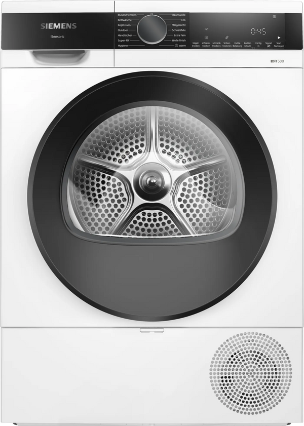 Uscator de rufe SIEMENS iQ500 WQ33G2D41, Clasa C, Pompa de caldura, autoDry, EasyClean, 9 kg