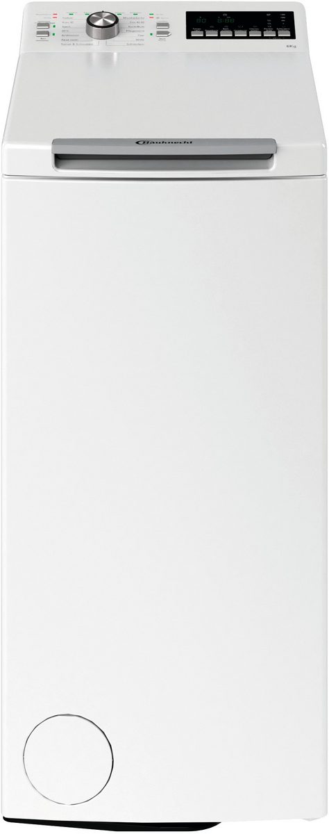 Masina de spalat rufe cu incarcare verticala BAUKNECHT WMT Eco Shield 6523 C, Clasa C, AntiPete, FreshFinish, 6.5 kg, 1200 U/min