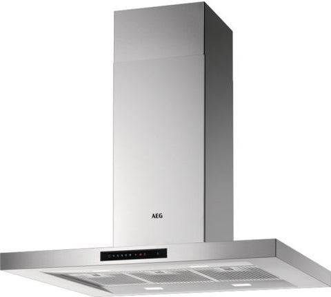 Hota tip insula AEG DIE6180HM, Clasa A+, Hob2Hood, Breeze, 700 m3/h, 100 cm