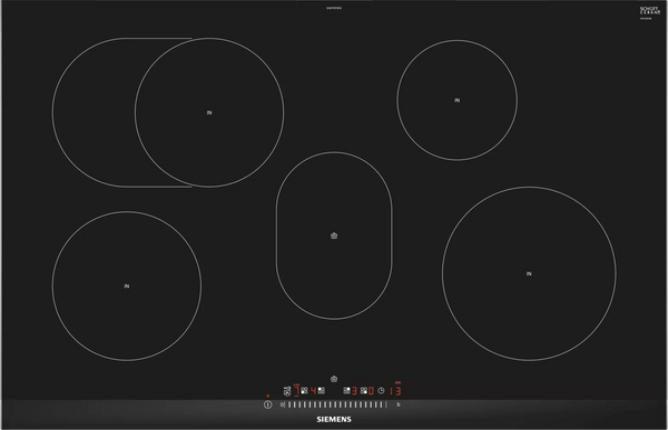 Plita cu inductie SIEMENS iQ300 EH875FFB1E, poweBoost, reStart, QuickStart, 80 cm