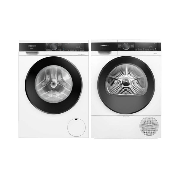 Set Masina de spalat rufe SIEMENS WG44G2140 + Uscator de rufe SIEMENS WQ33G2D41