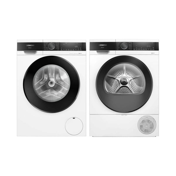 Set Masina de spalat rufe SIEMENS WG44G2Z22 + Uscator de rufe SIEMENS WQ33G2D41