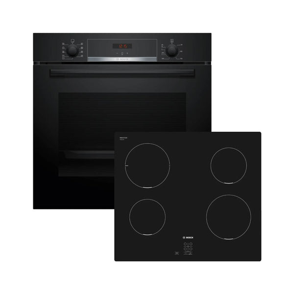 Set Cuptor electric incorporabil BOSCH HBA534EB3 + Plita cu inductie BOSCH PUG611AA5E