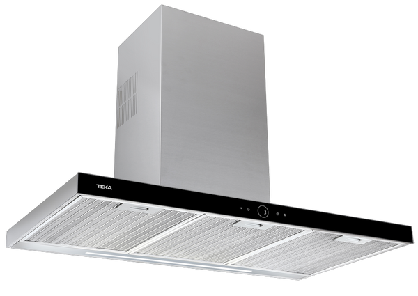 Hota decorativa TEKA DLH 986 T, Clasa A+, TouchControl, Motor EcoPower, 701m³/h, 90 cm