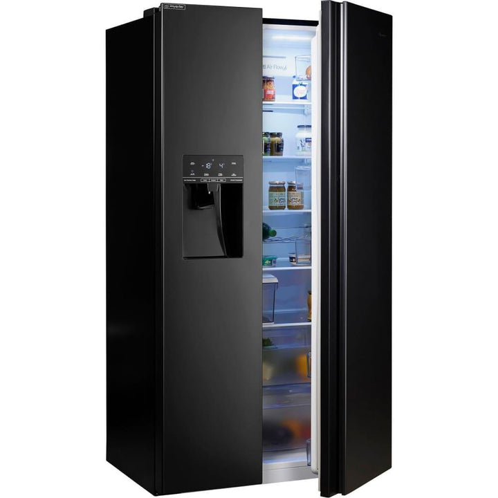 Combina frigorifica Side by Side HISENSE RS694N4TFE, Clasa E, MultiAirflow-System, No Frost, 562 L - TECHNOMAX - HISENSE -www.techmax.ro