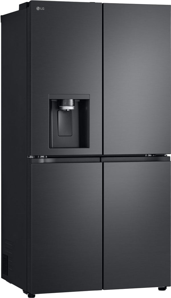 Combina frigorifica Side by Side Multi Door LG GML960EVBE, Clasa E, NoFrost, LinearCooling, Wi-Fi, Smart Ice Plus, 641 L