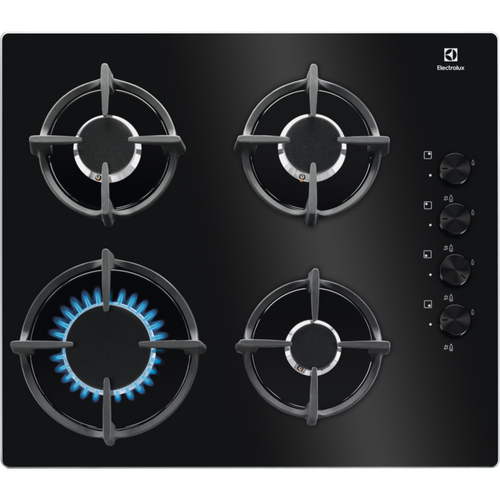 Plita pe gaz ELECTROLUX EGG6407K, 60 cm