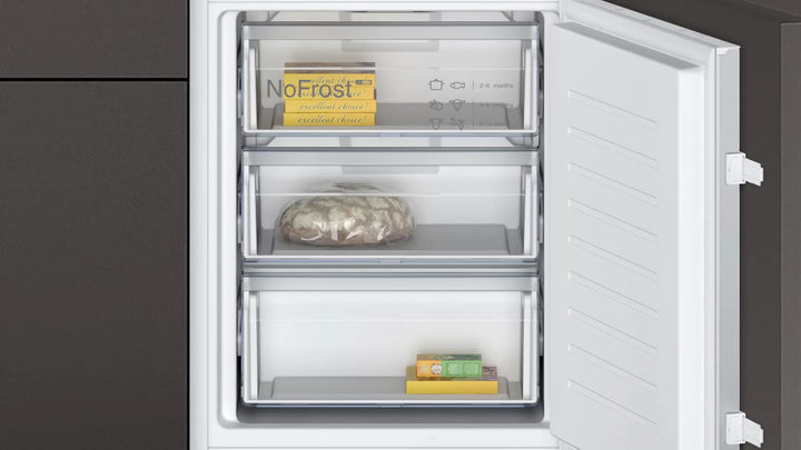Combina frigorifica incorporabila NEFF N50 KI7862SE0, Clasa E, NoFrost, H 177,2 cm, 260 L - TECHNOMAX - NEFF -www.techmax.ro