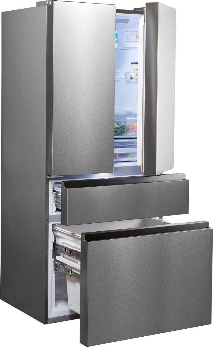 Combina frigorifica Side by Side HISENSE French Door RF540N4SBI2, Clasa E, No Frost, 480 L - TECHNOMAX - HISENSE -www.techmax.ro