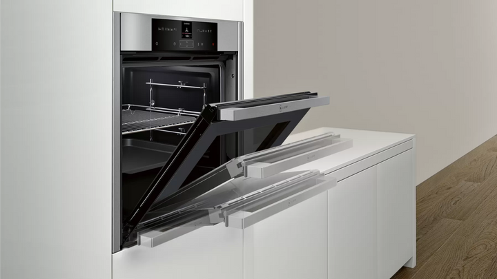 Cuptor electric NEFF N70 B55CR20N0, Clasa A+, Autocuratare pirolitica, 71 L - TECHNOMAX - NEFF -www.techmax.ro