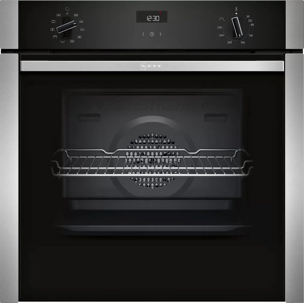 Cuptor electric NEFF N50 B3ACE2AN0, Clasa A, Hide, CircoTherm, 71 L - TECHNOMAX - NEFF -www.techmax.ro