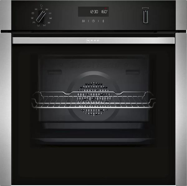 Cuptor electric NEFF N50 B6ACH7AN0, Clasa A, CircoTherm®, Curatare pirolitica, 71 L - TECHNOMAX - NEFF -www.techmax.ro