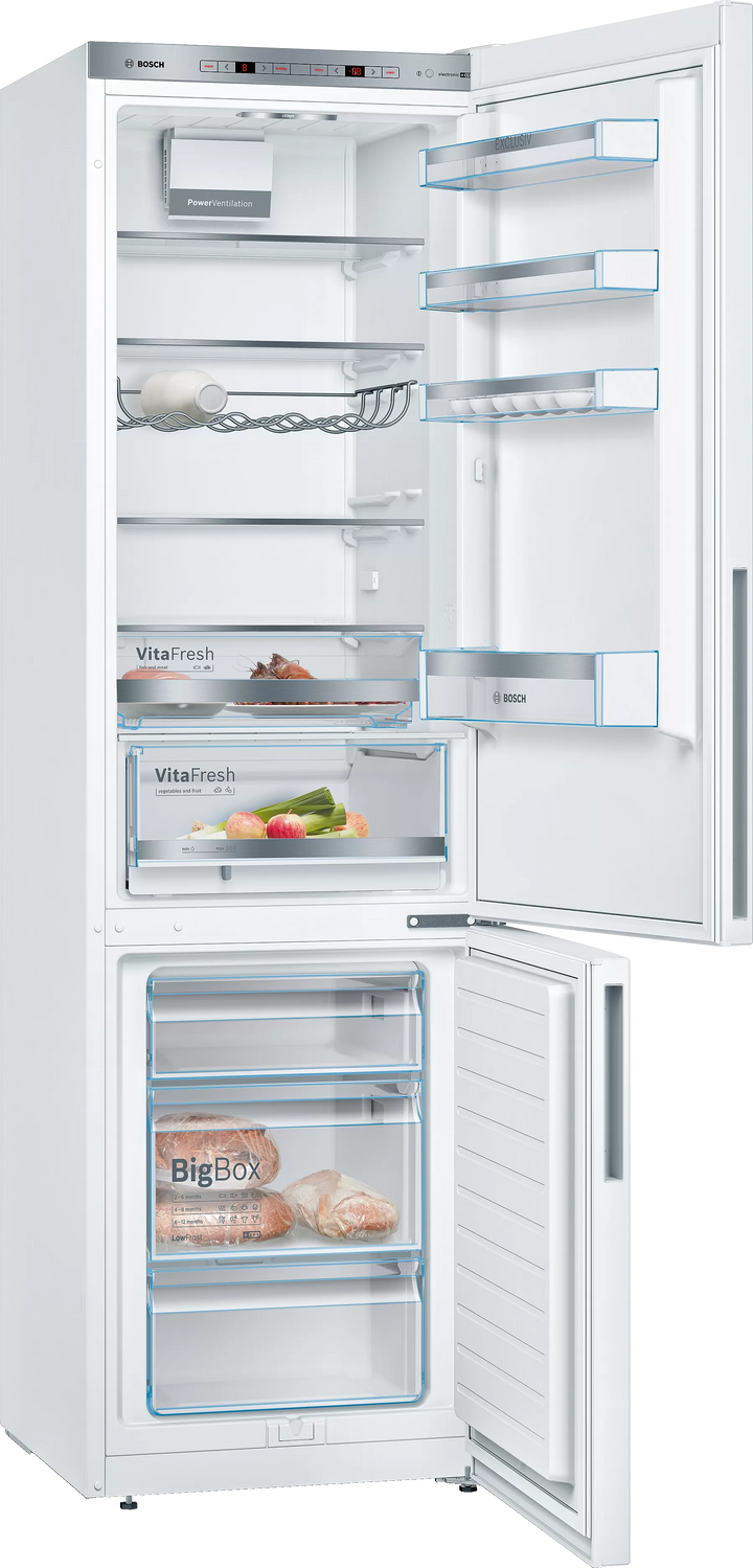 Combina frigorifica BOSCH seria 6 KGE39AWCA, Clasa C, LowFrost, 343 L - TECHNOMAX - BOSCH -www.techmax.ro