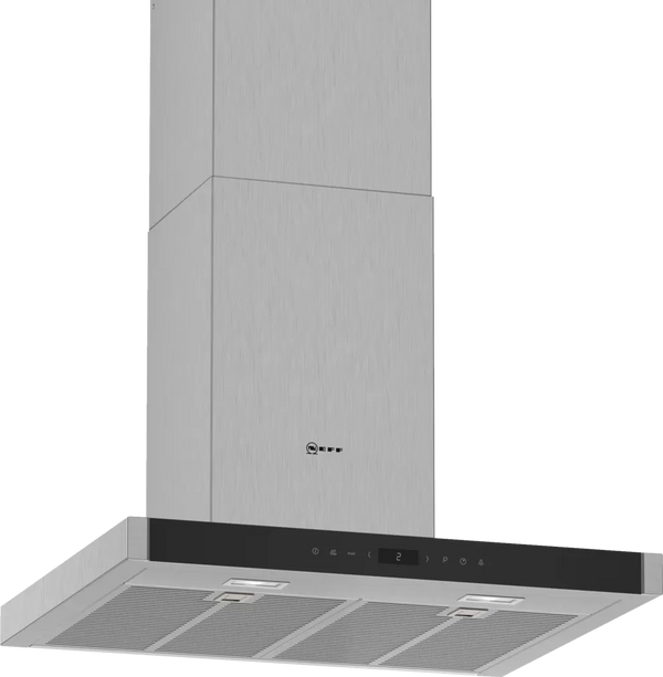 Hota decorativa NEFF N70 D65BMP5N0, Clasa A, 657 m³/h, 60 cm