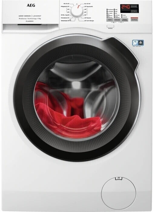 Masina de spalat rufe AEG L6FL720EX, Clasa D, 7 kg, 1400 U/min