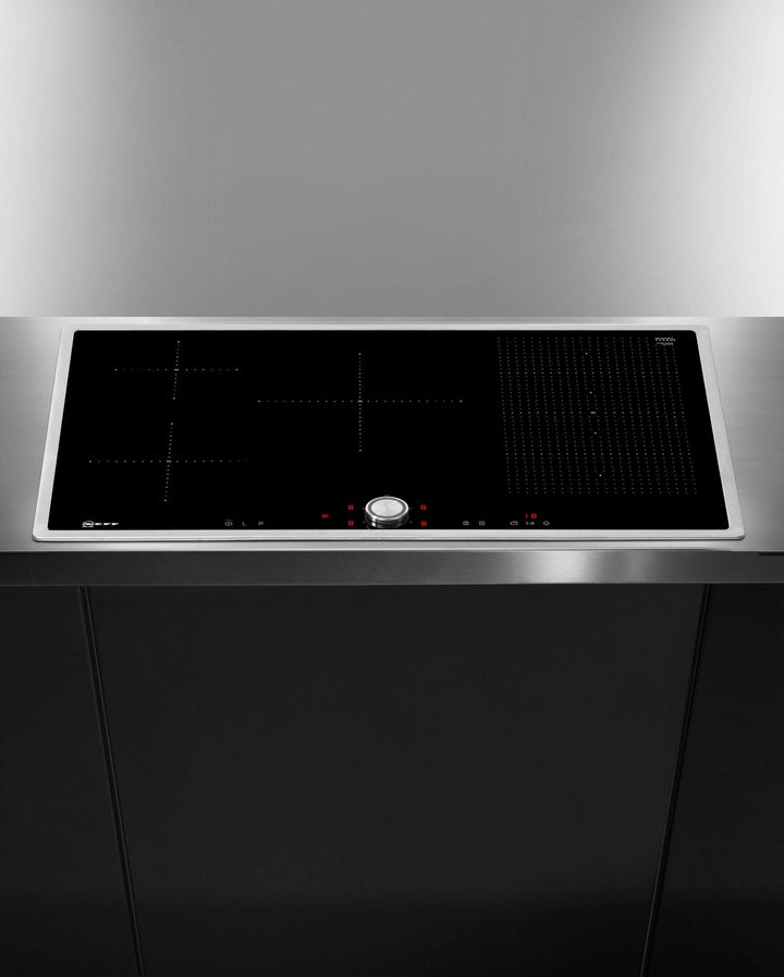 Plita cu inductie NEFF N70 T58BT20N0, FlexInduction, Power Move, TwistPad®, 80 cm - TECHNOMAX - NEFF -www.techmax.ro