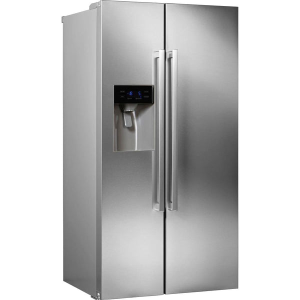 Combina frigorifica Side by Side HANSEATIC HSBS17990WEEI, Clasa E, No Frost, 513 L - TECHNOMAX - HANSEATIC -www.techmax.ro