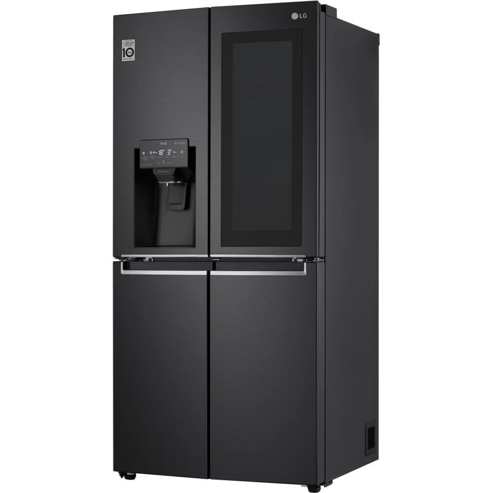 Combina frigorifica Side by Side Multi Door LG GMX844MCBF, Clasa F