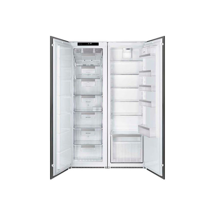Congelator incorporabil SMEG UKS8F174NF, Clasa F, NoFrost, H 178 cm, 204 L - TECHNOMAX - SMEG -www.techmax.ro