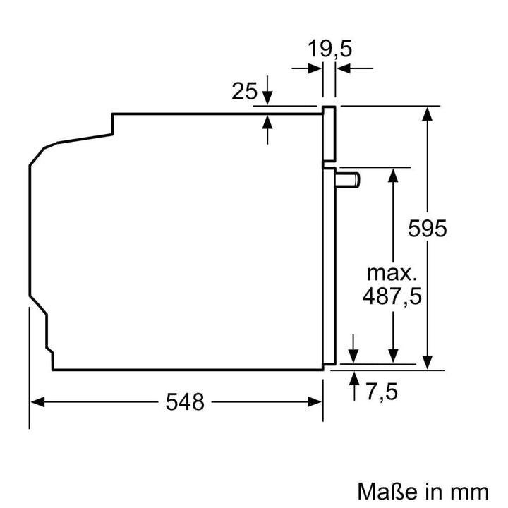 Cuptor electric NEFF N30 B1CCC0AN0, Clasa A, CircoTherm, 71 L - TECHNOMAX - NEFF -www.techmax.ro