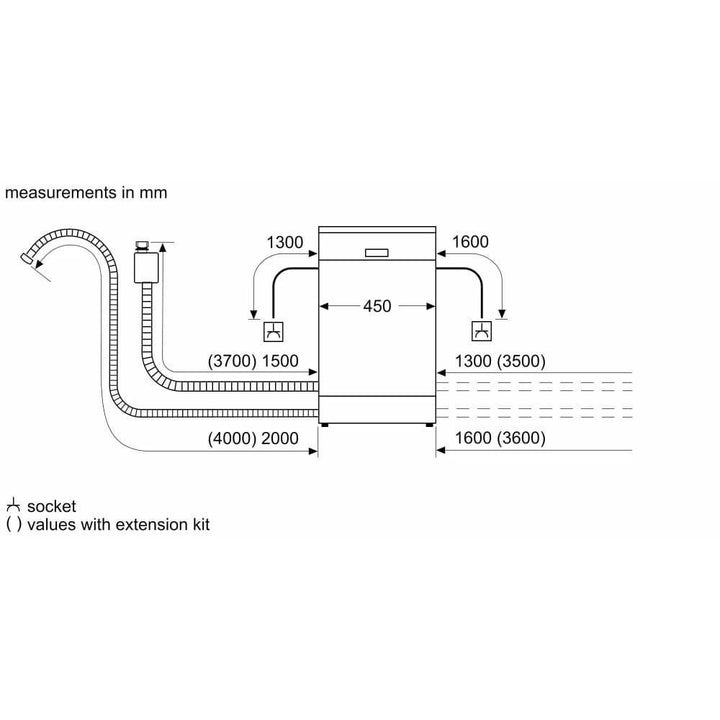 Masina de spalat vase incorporabila BOSCH SPV2HKX41E, Clasa E, 9 Seturi, 45 cm - TECHNOMAX - BOSCH -www.techmax.ro