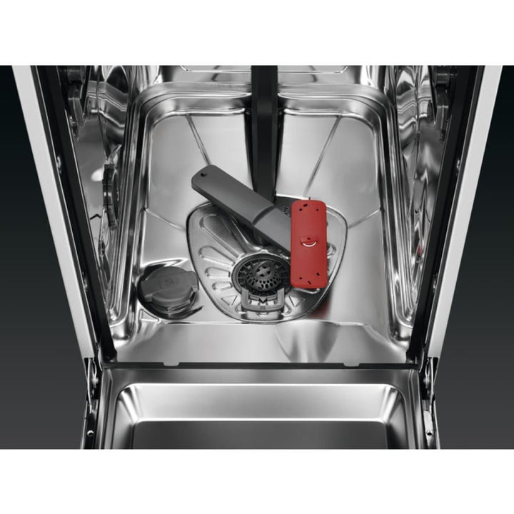 Masina de spalat vase neincorporabila AEG Seria 6000 FFB62407ZW, Clasa E, SatelliteProClean, 9 seturi, 45 cm - TECHNOMAX - AEG -www.techmax.ro