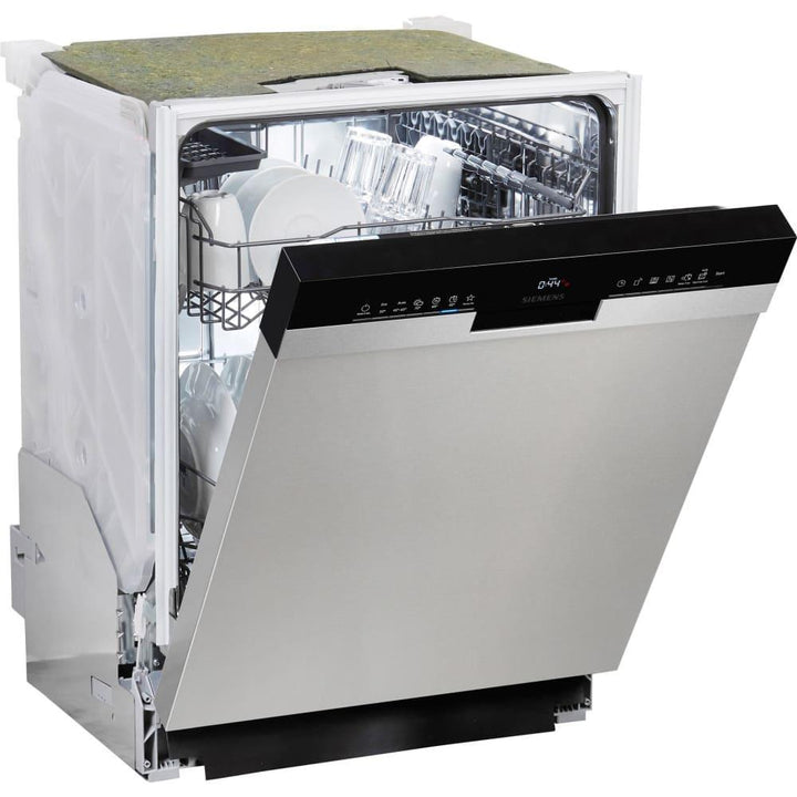 Masina de spalat vase semiincorporabila SIEMENS iQ300 SN43ES15BE, clasa C, autoOpen dry, Home Connect, 13 seturi, 60 cm - TECHNOMAX - SIEMENS -www.techmax.ro