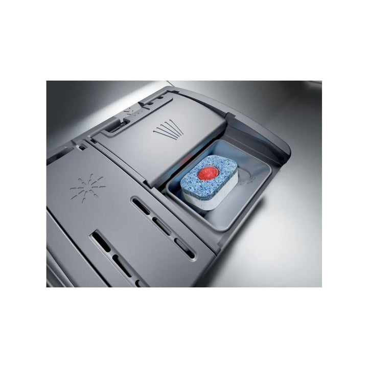 Masina de spalat vase semiincorporabila SIEMENS iQ500 SN55ZS49CE, Clasa C, Zeolith, glassZone, emotionLight, 14 seturi, 60 cm - TECHNOMAX - BOSCH -www.techmax.ro