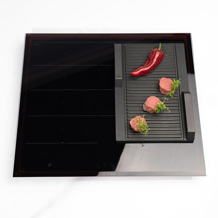 Piastra Per Grill Siemens HZ390522 - Per Induzione In Alluminio Pressofuso | Rivestimento Antiaderente - Foto 13