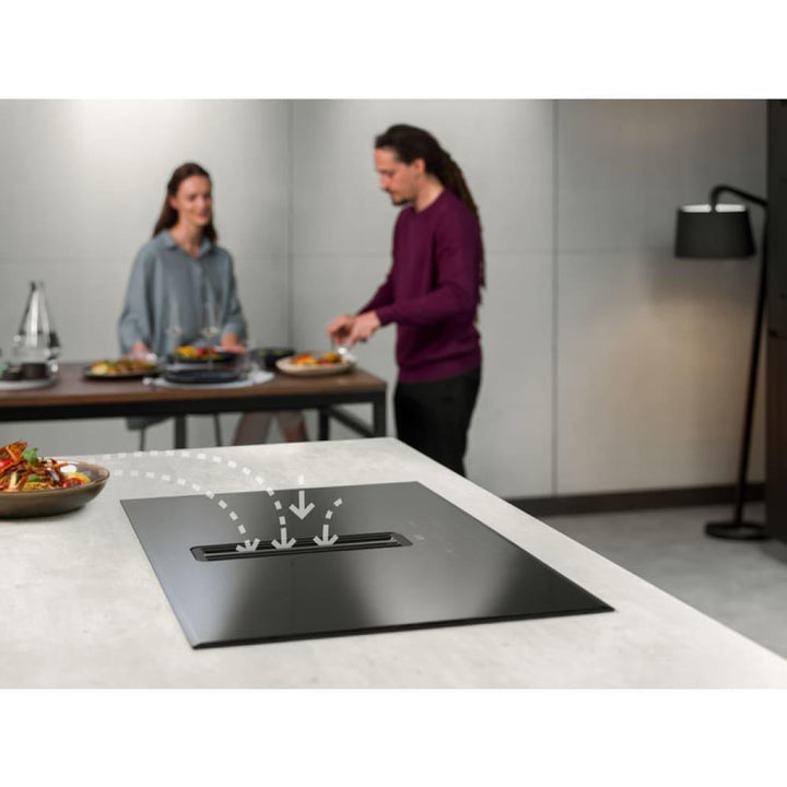 Set Cuptor electric AEG Seria 9000 BSK898230B + Plita cu inductie AEG CCE84751CB  cu hota incorporata - TECHNOMAX - AEG -www.techmax.ro