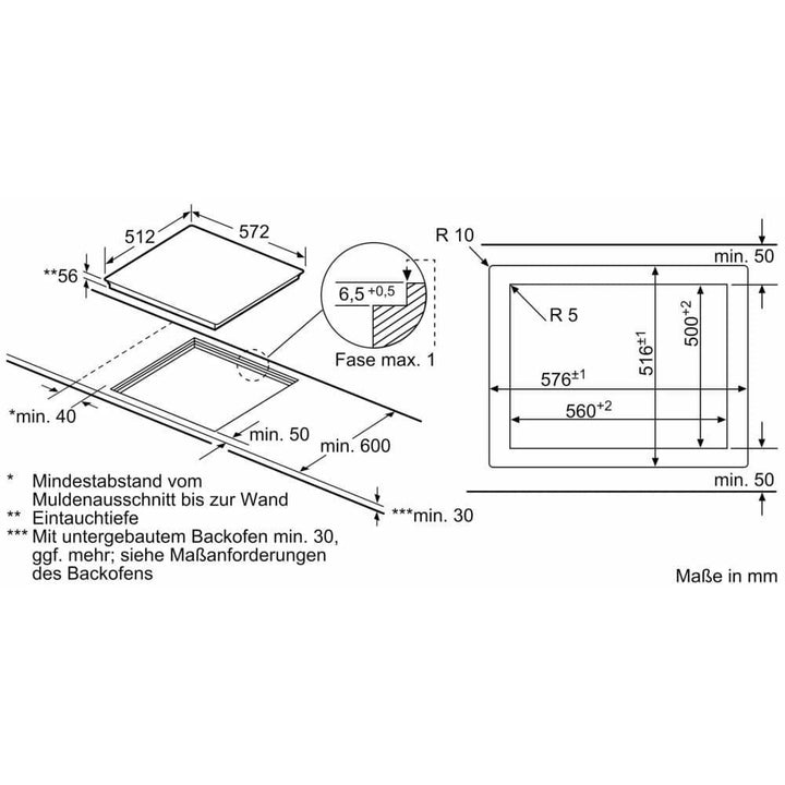 Plita cu inductie NEFF N 70 T56PT60X0, Flex Induction, Power Move, TwistPad, 60 cm - TECHNOMAX - NEFF -www.techmax.ro