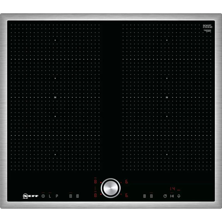 Plita cu inductie NEFF N70 T56BT60N0, Flexinduction, Power Move, TwistPad®, 60 cm - TECHNOMAX - NEFF -www.techmax.ro