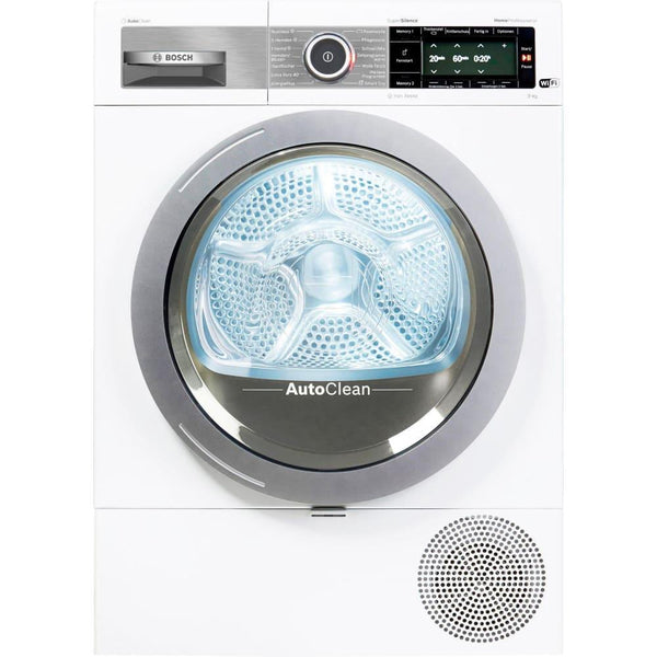 Uscator de rufe BOSCH Home Professional WTX87E40, Clasa A+++, Home Connect, AutoClean, SmartDry, 9 kg - TECHNOMAX - BOSCH -www.techmax.ro